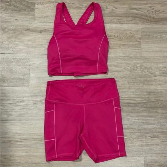 Jessica Simpson Vibrant Pink Activewear - Picture 1 of 5